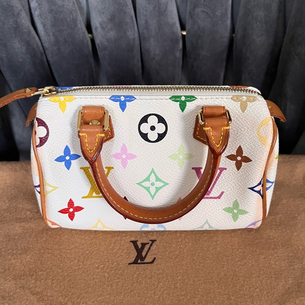 SOLD Louis Vuitton Murakami Multicolor Mini Speedy